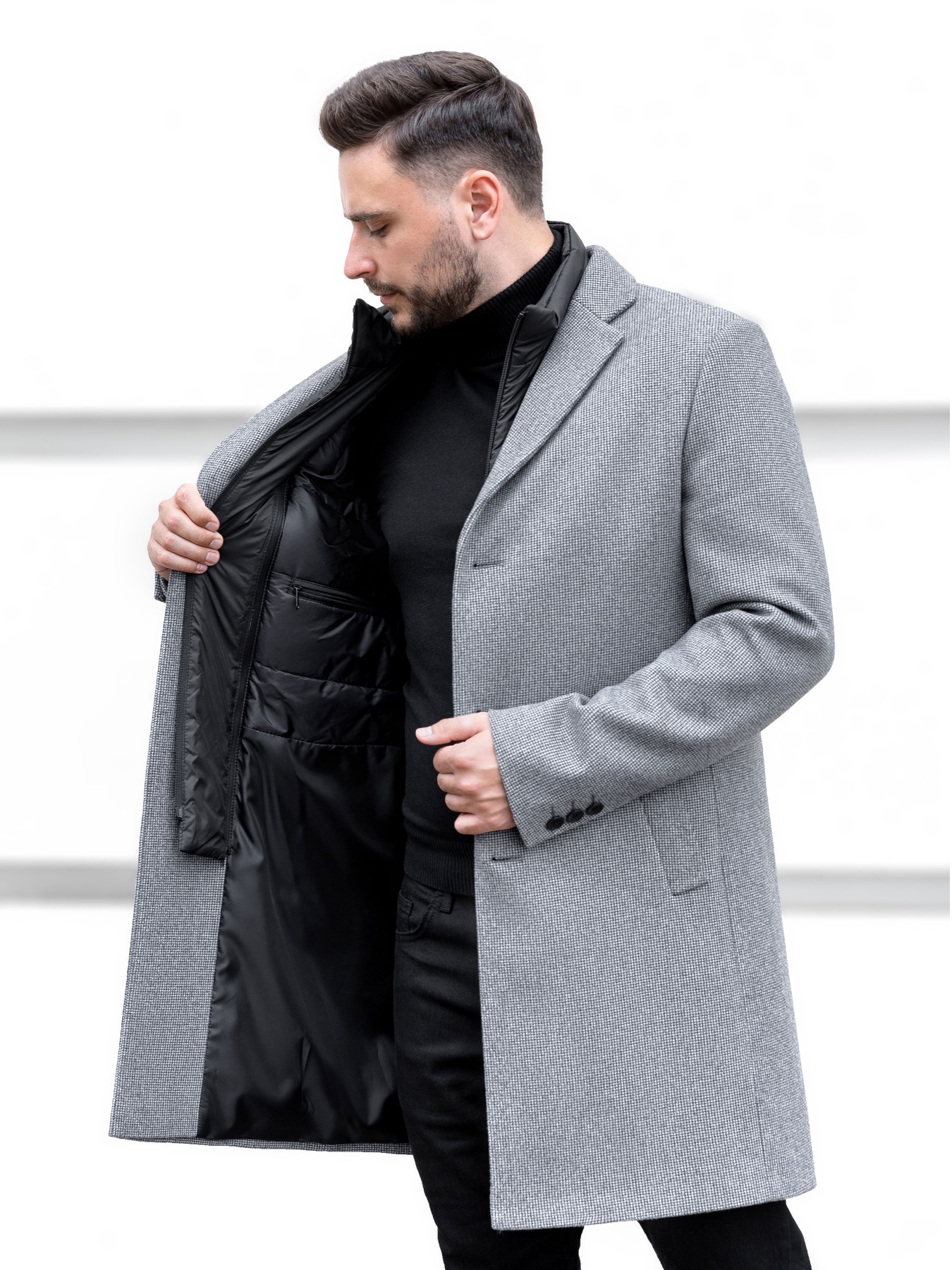 Пальто з утеплювачем Sun's House модель T-163-188 Фото