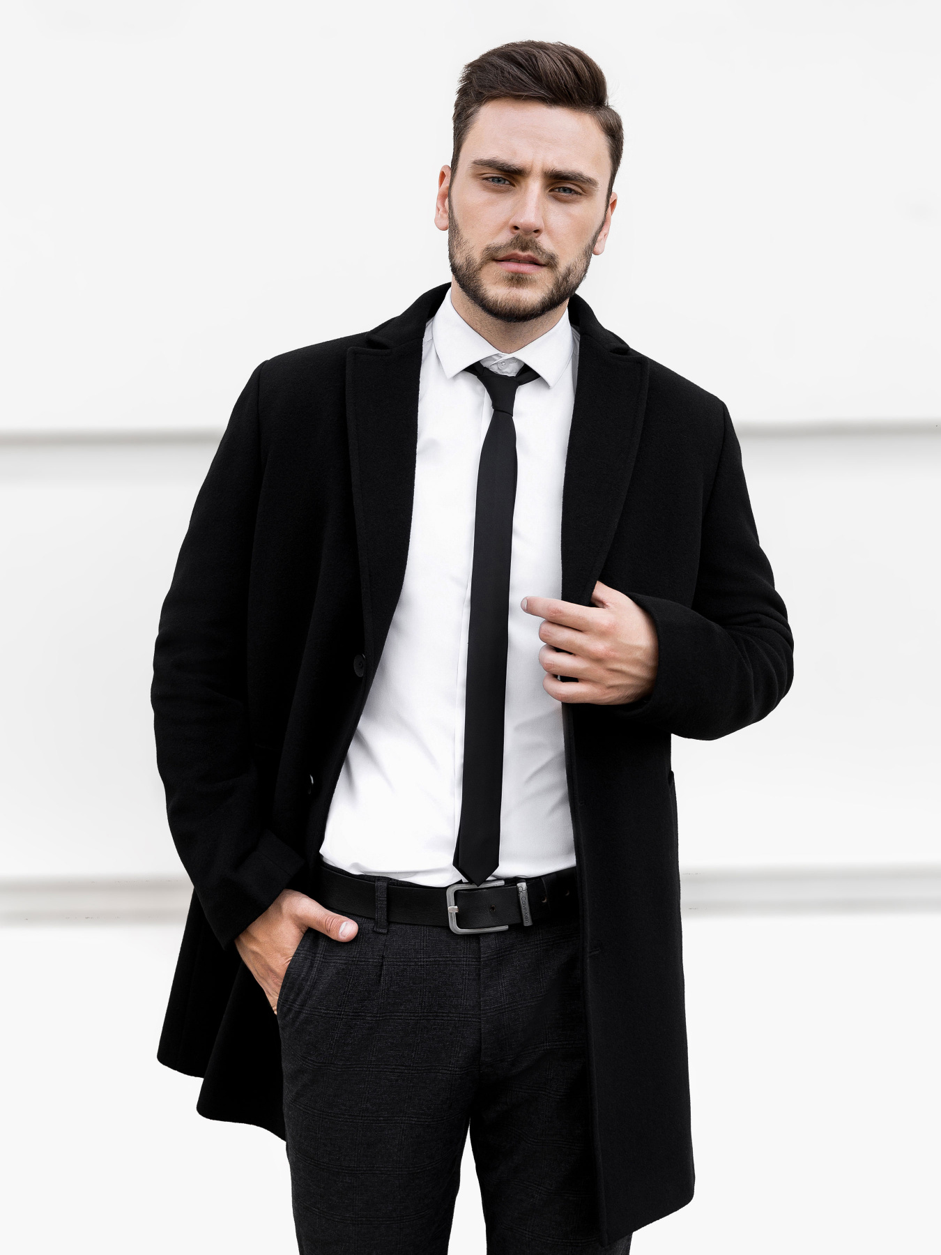 Пальто з утеплювачем Sun's House Модель M-043-176 Фото