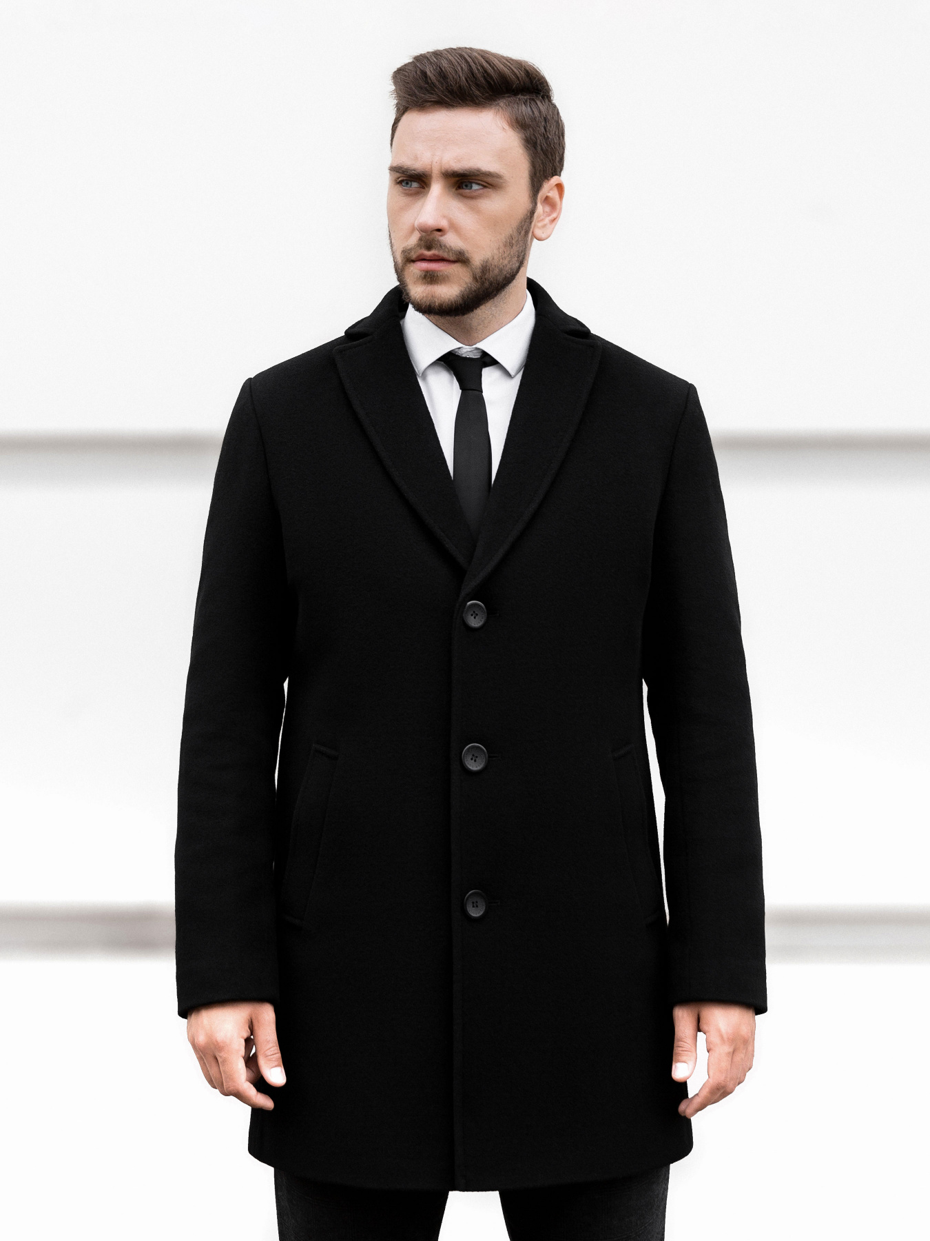 Пальто з утеплювачем Sun's House Модель M-043-176 Фото