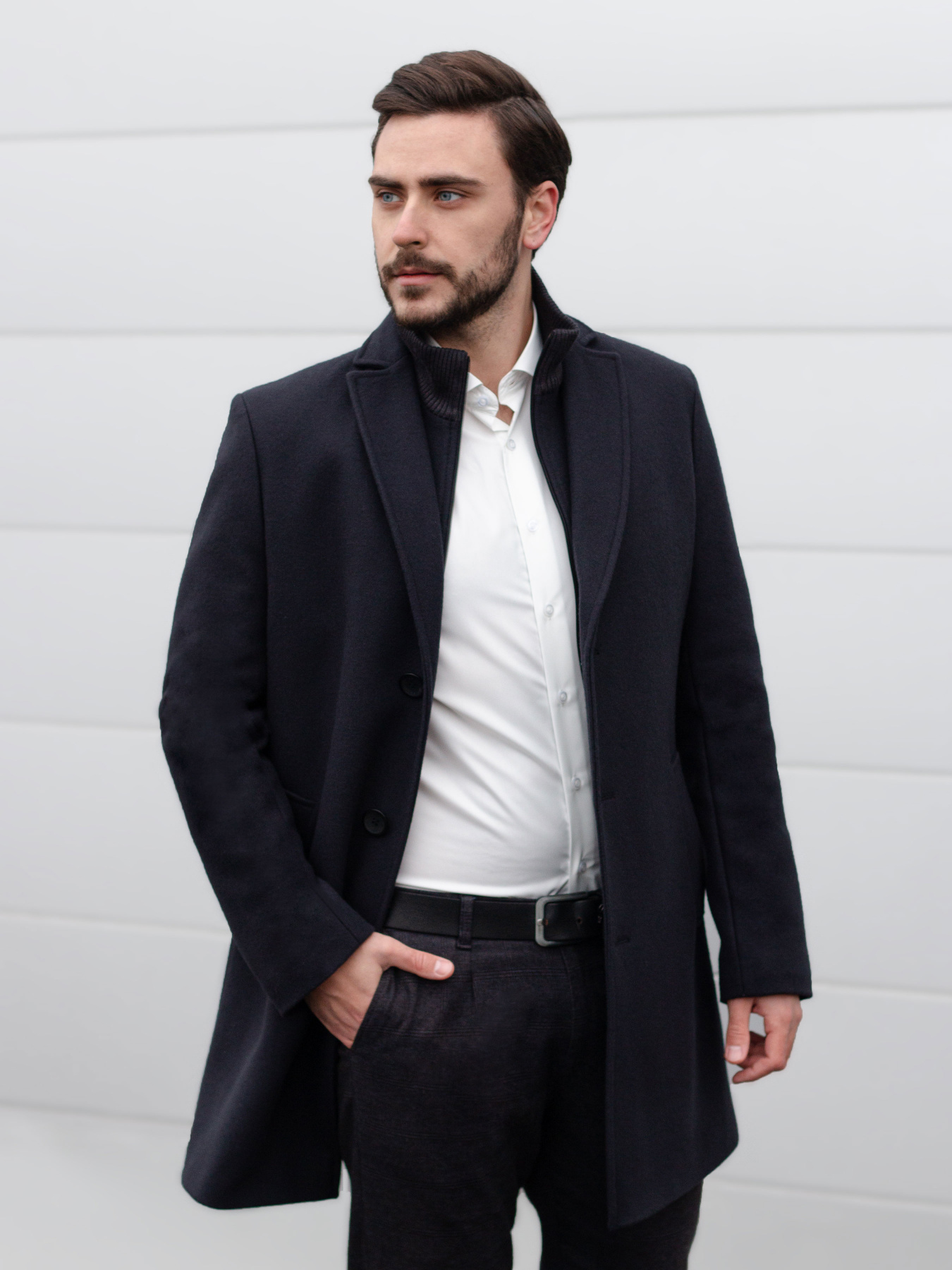 Пальто с утеплителем Sun's House модель K-043-176 Пальто с утеплителем Sun's House модель K-043-176 Фото