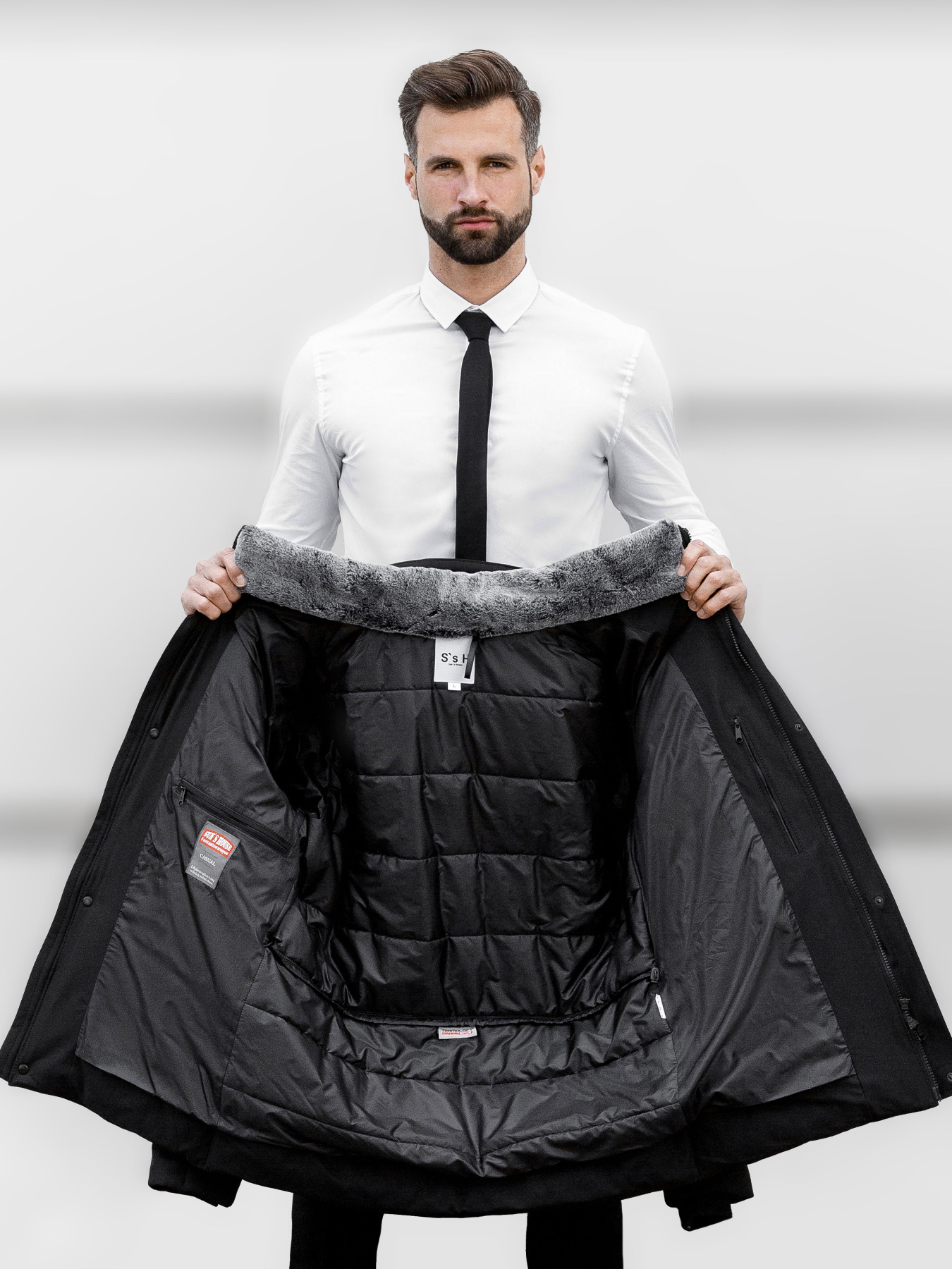 Зимняя куртка Sun's House модель B-091 Фото