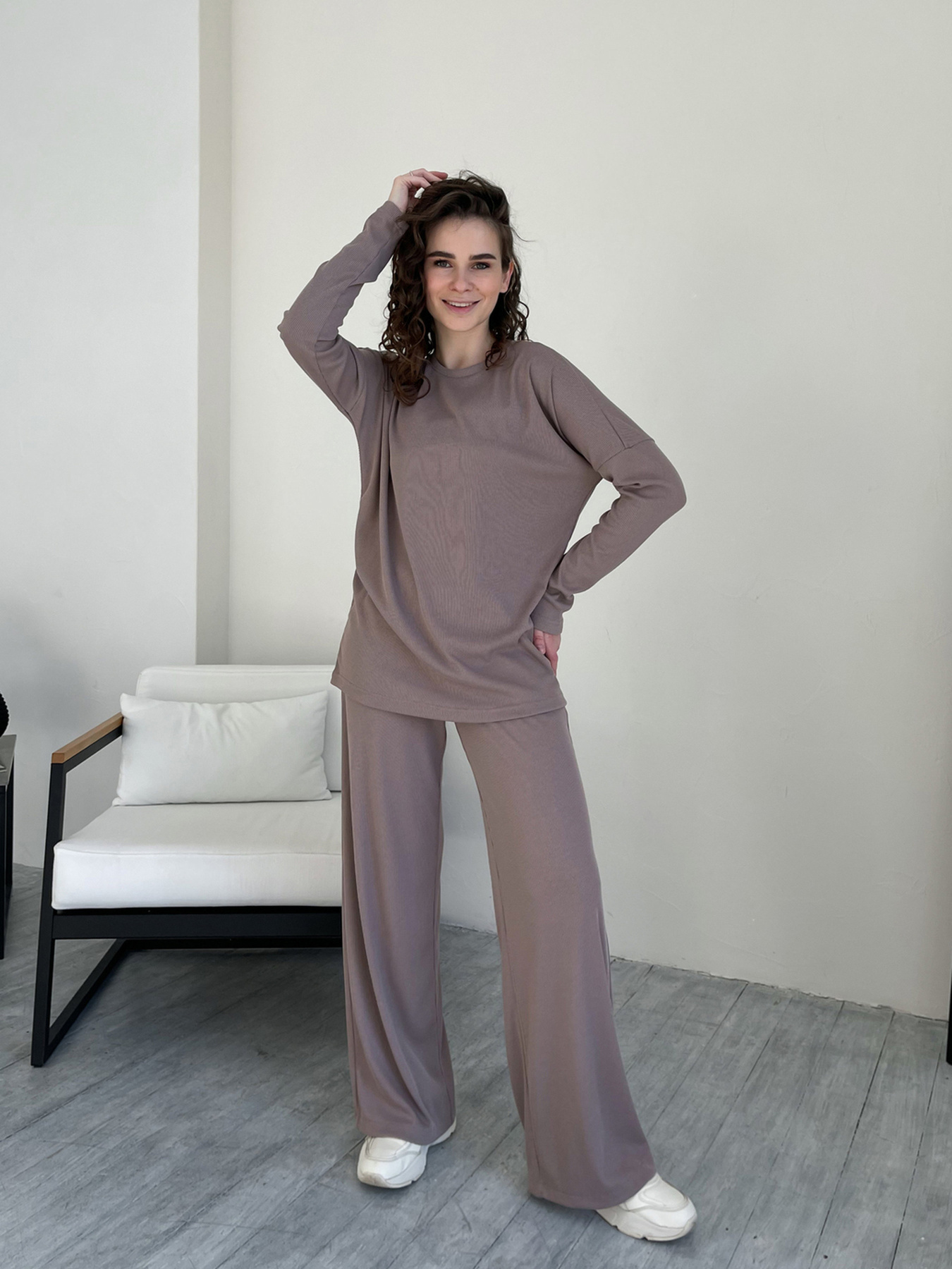 Брюки палаццо Merlini модель 600000124 Фото