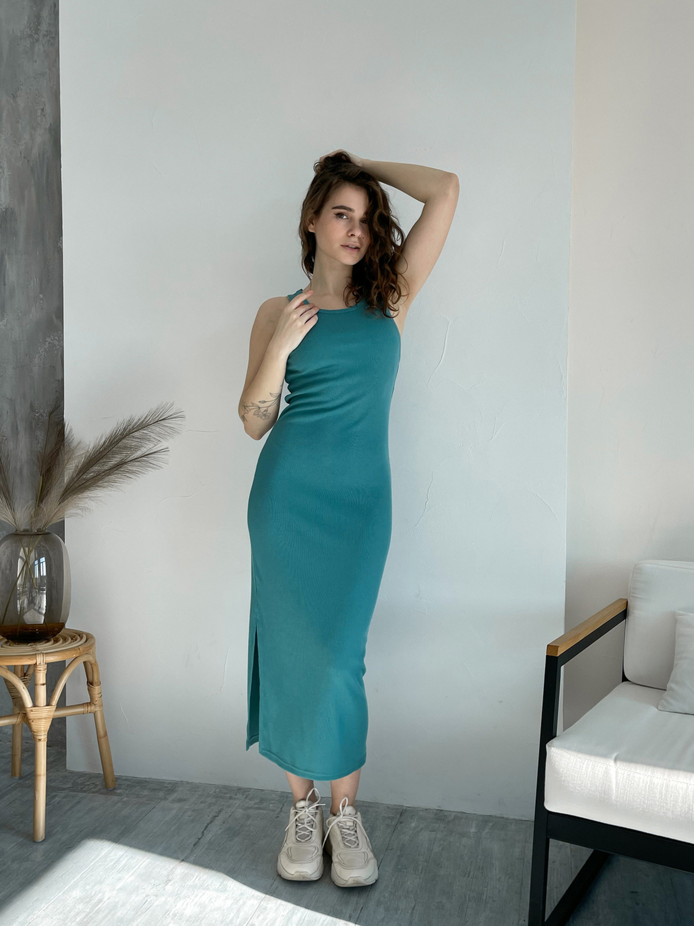 Платье миди Merlini модель 700000105 Фото