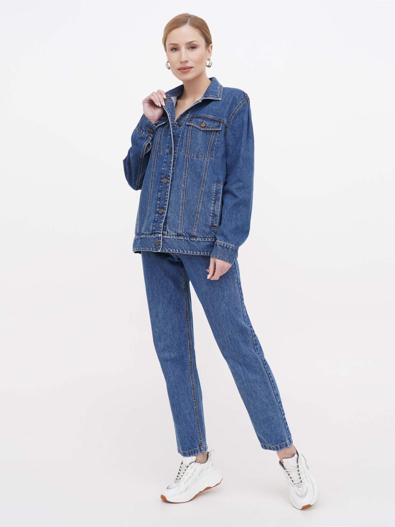 Джинсова куртка A.G.N.A модель AG-12001-BL Фото