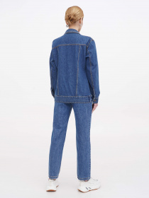 Джинсова куртка A.G.N.A модель AG-12001-BL Фото