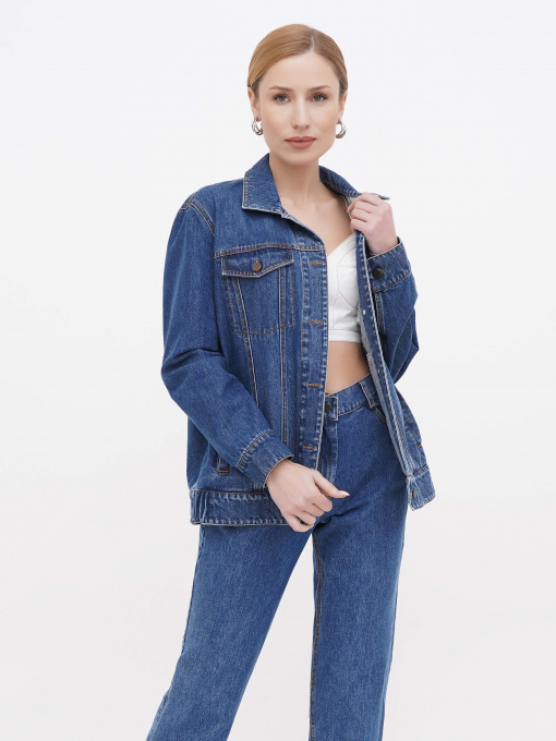 Джинсова куртка A.G.N.A модель AG-12001-BL Фото