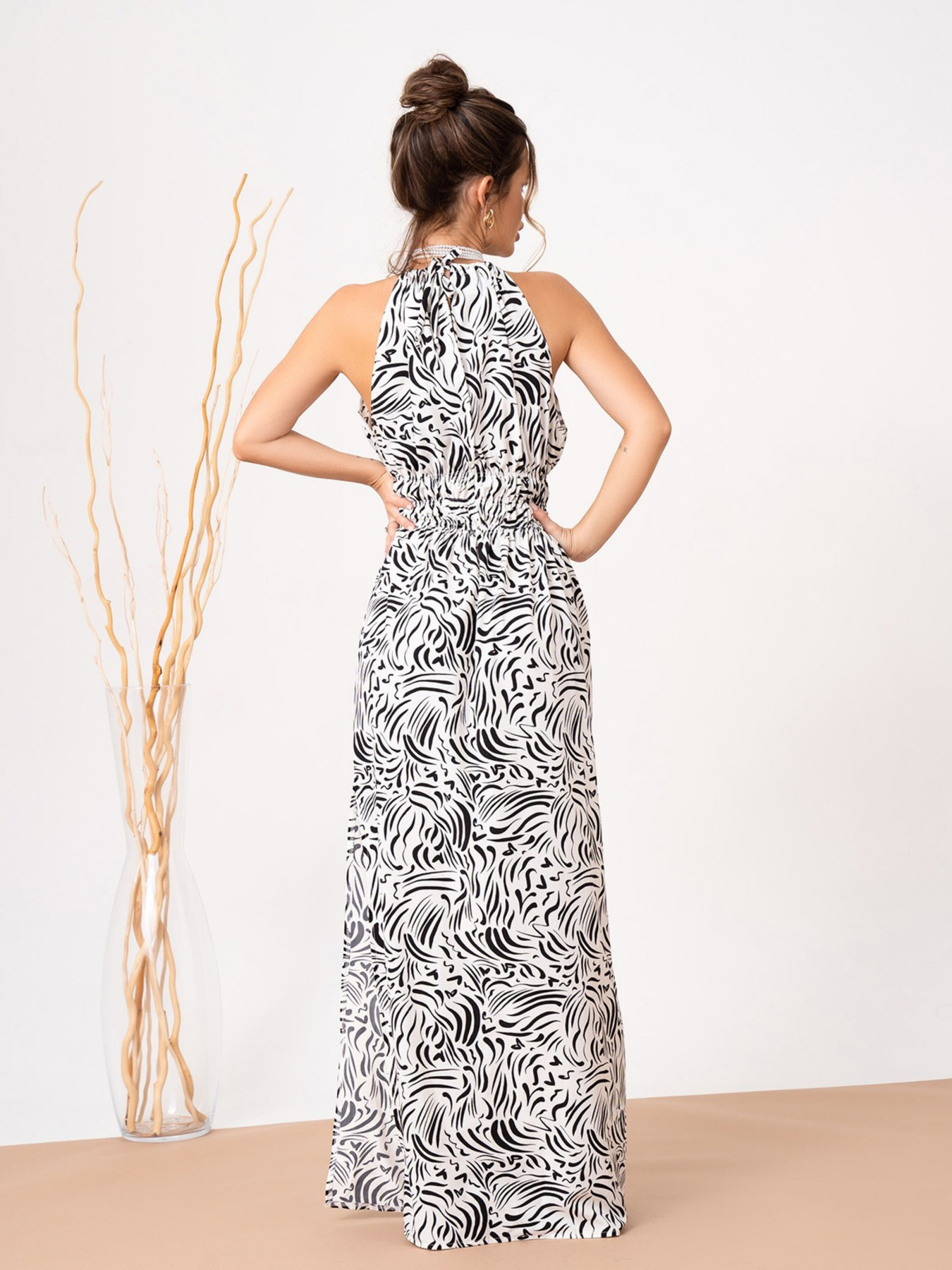 Сарафан ISSA Plus модель 13856_white Сарафан ISSA Plus модель 13856_white Фото