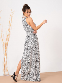 Сарафан ISSA Plus модель 13856_white Сарафан ISSA Plus модель 13856_white Фото