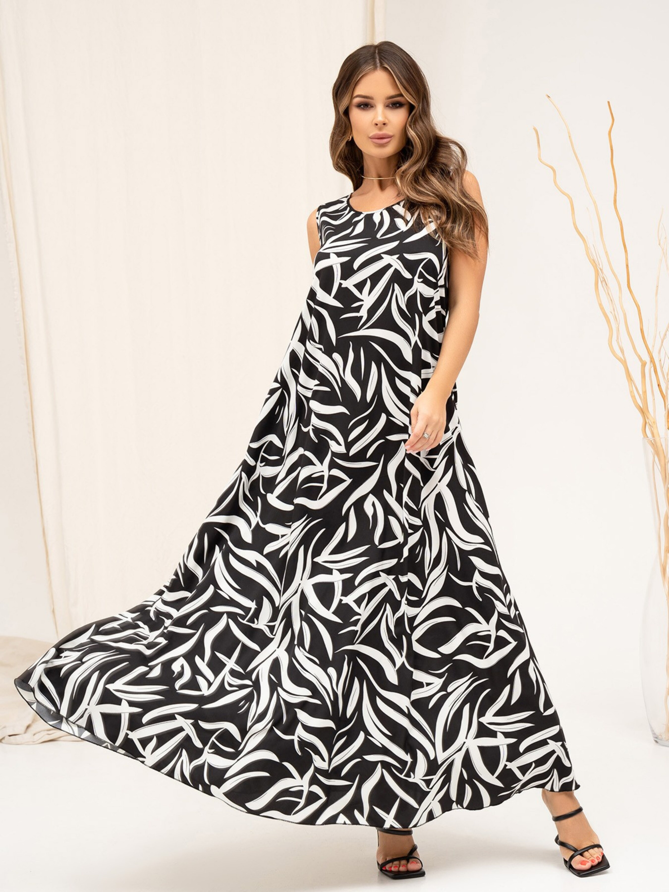 Сарафан ISSA Plus модель 13866_black Фото