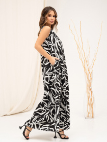 Сарафан ISSA Plus модель 13866_black Фото