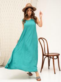 Сарафан ISSA Plus модель 13868_green Фото