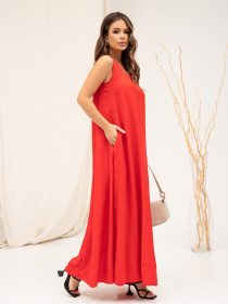 Сарафан ISSA Plus модель 13868_red Фото