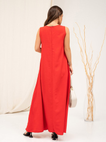 Сарафан ISSA Plus модель 13868_red Фото