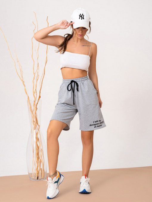 Шорты ISSA Plus модель 13870_grey Фото