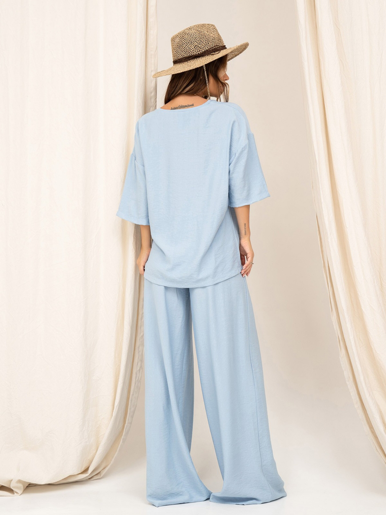 Костюм ISSA Plus модель 13883_blue Фото