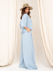 Костюм ISSA Plus модель 13883_blue Фото