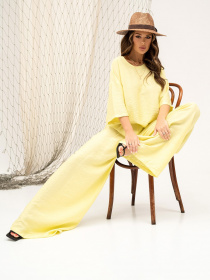 Костюм ISSA Plus модель 13883_yellow Фото