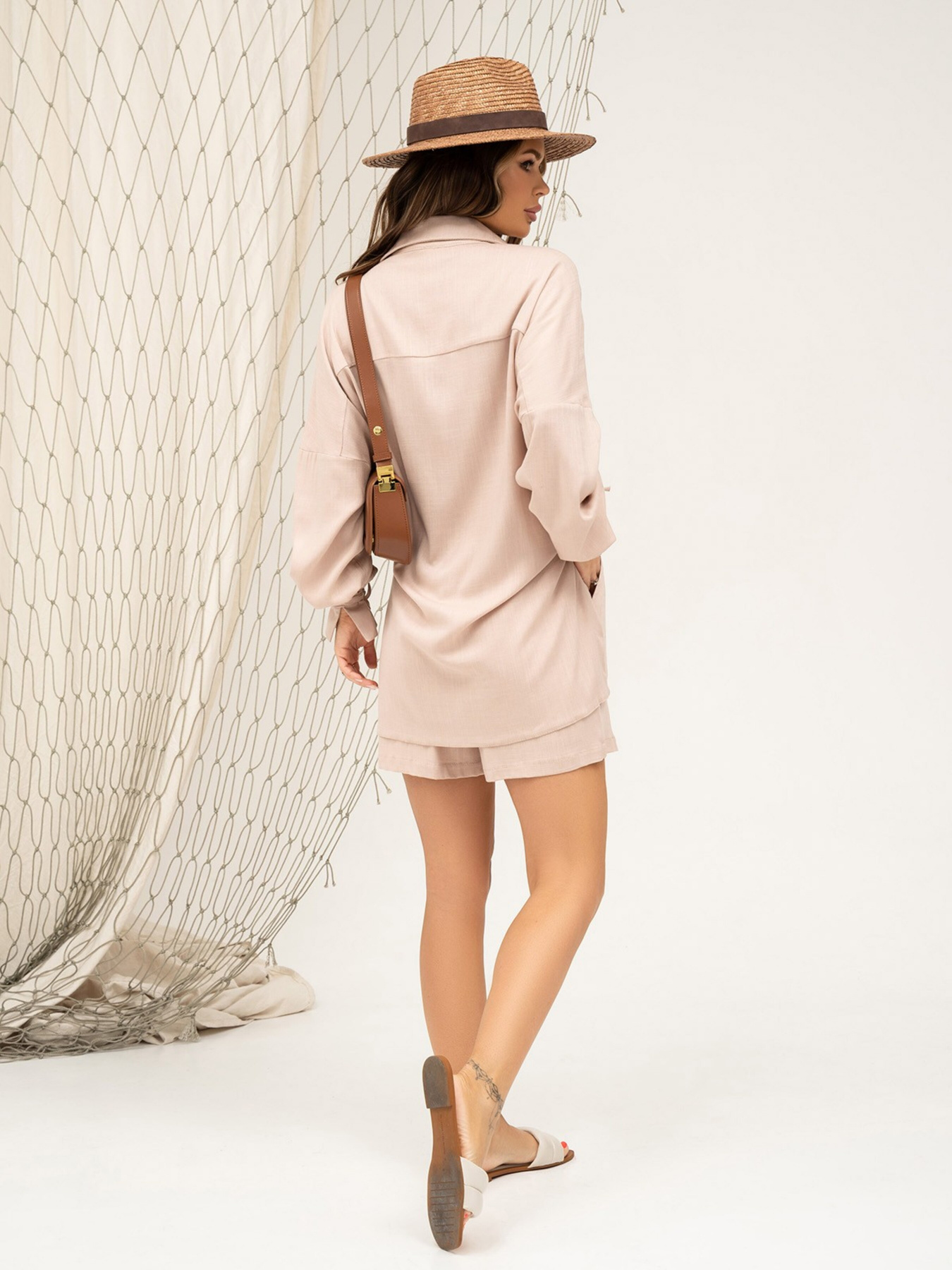 Костюм ISSA Plus модель 13884_beige Фото