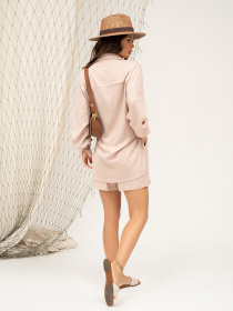 Костюм ISSA Plus модель 13884_beige Фото