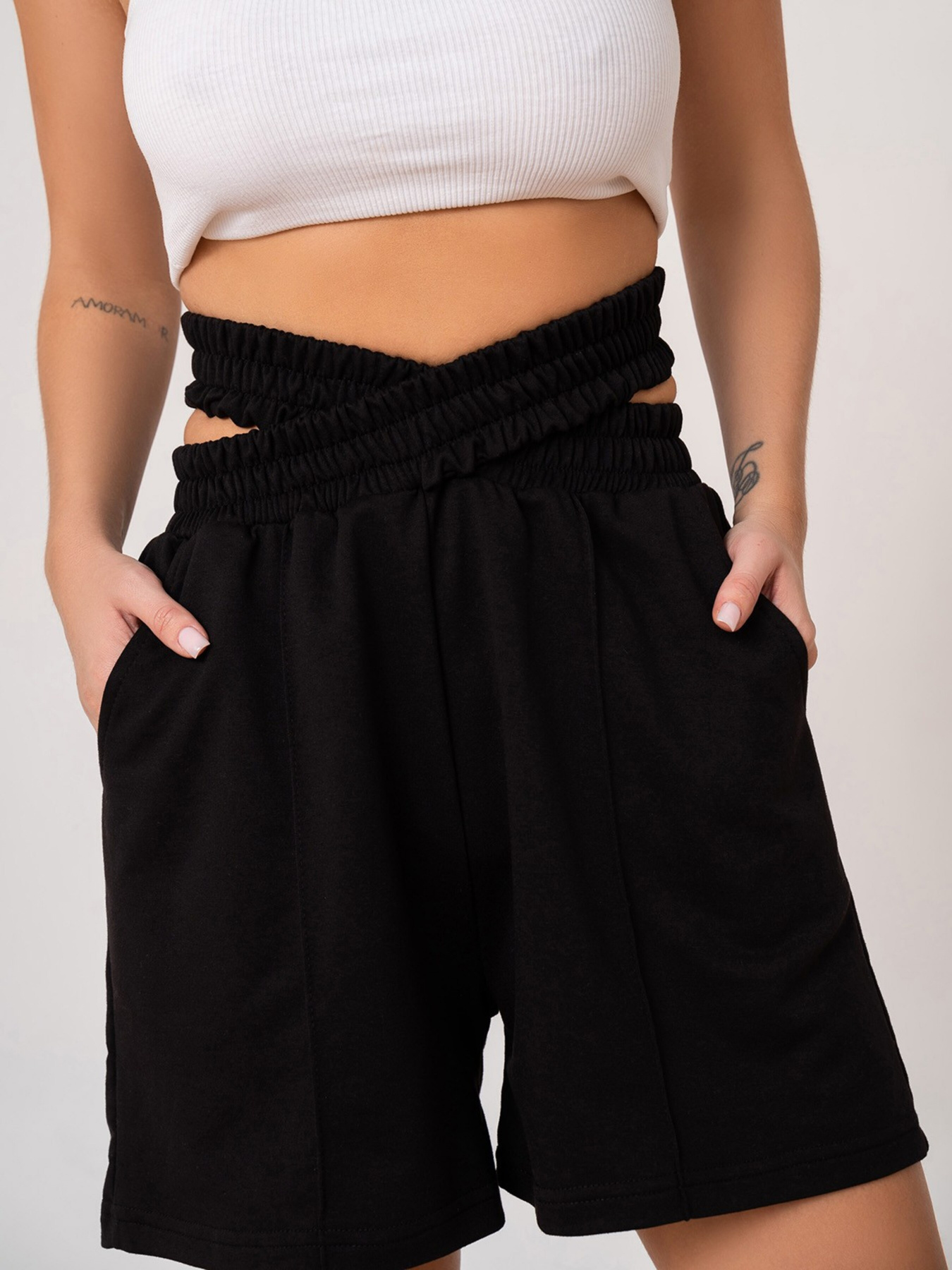 Шорты ISSA Plus модель 13885_black Фото