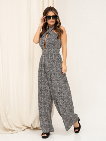 Комбінезон ISSA Plus модель 13381A_black Фото