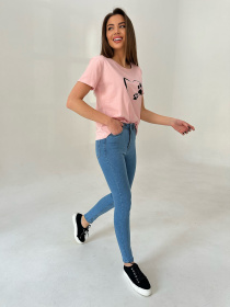 Скинни джинсы ISSA Plus модель WN20-410_blue Фото