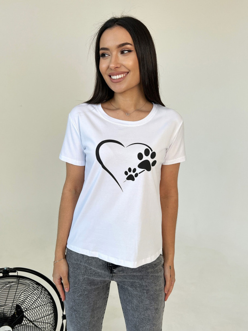 Футболка ISSA Plus модель WN20-420_white Фото