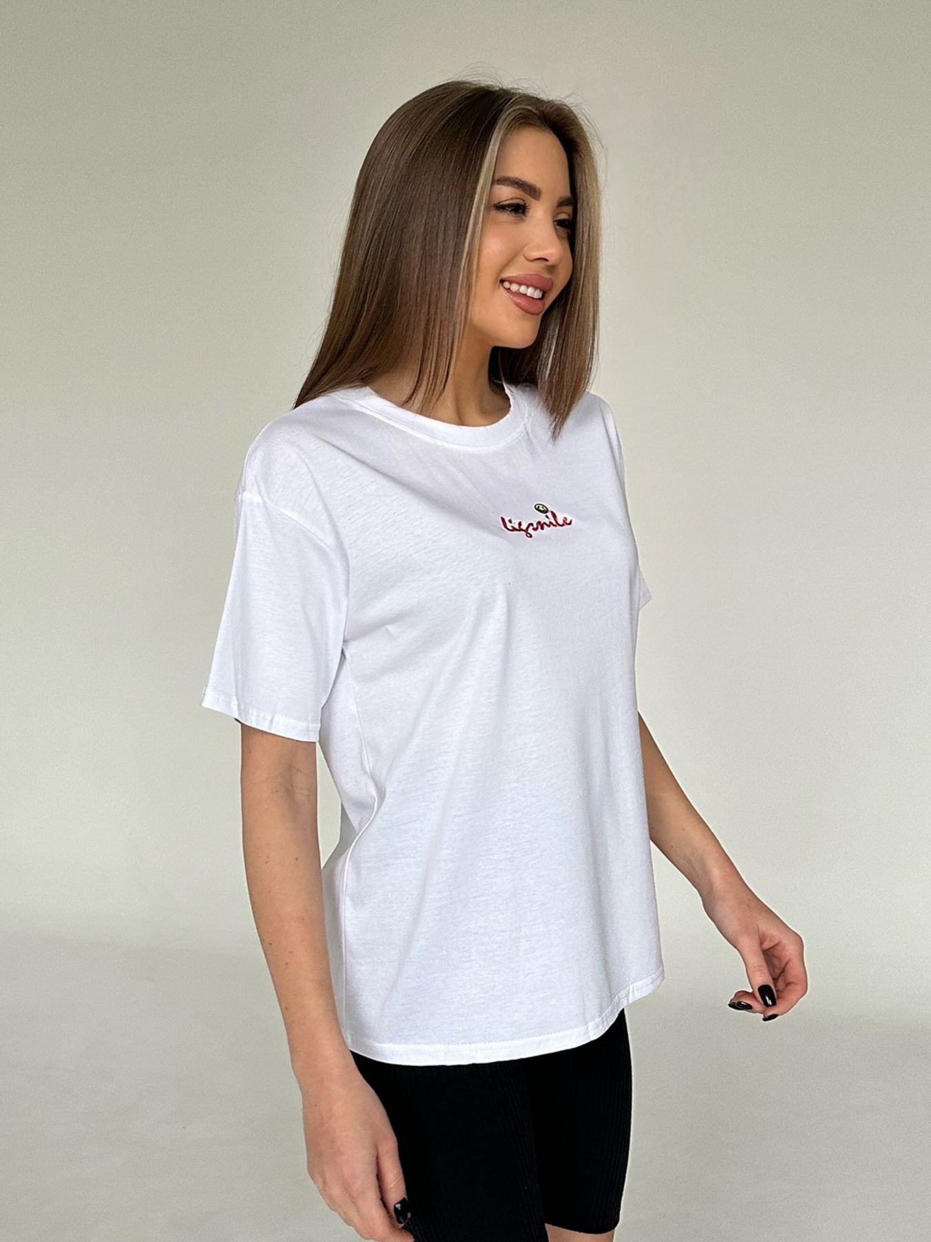 Футболка ISSA Plus модель WN20-421_white Фото