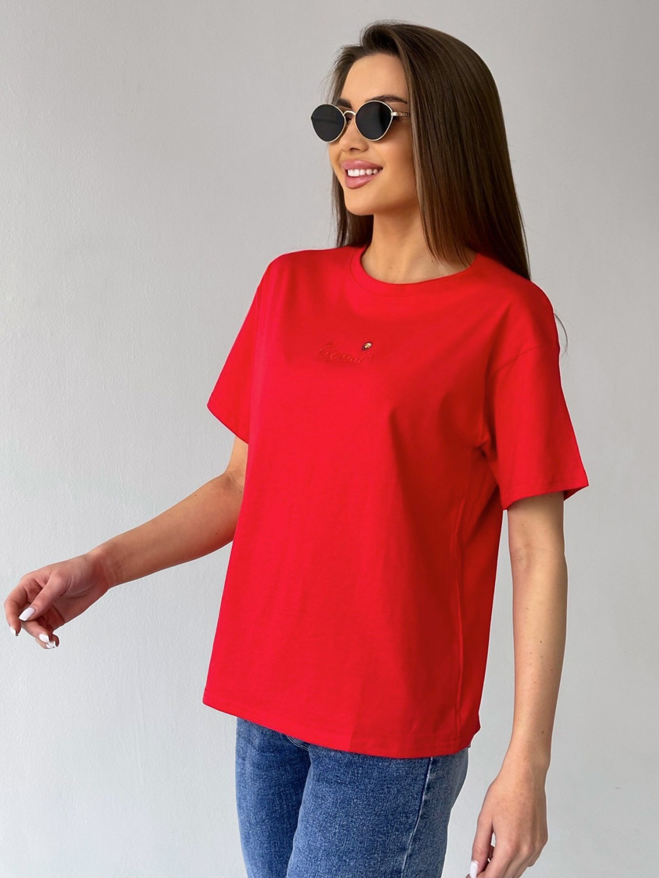 Футболка ISSA Plus модель WN20-421_red Фото