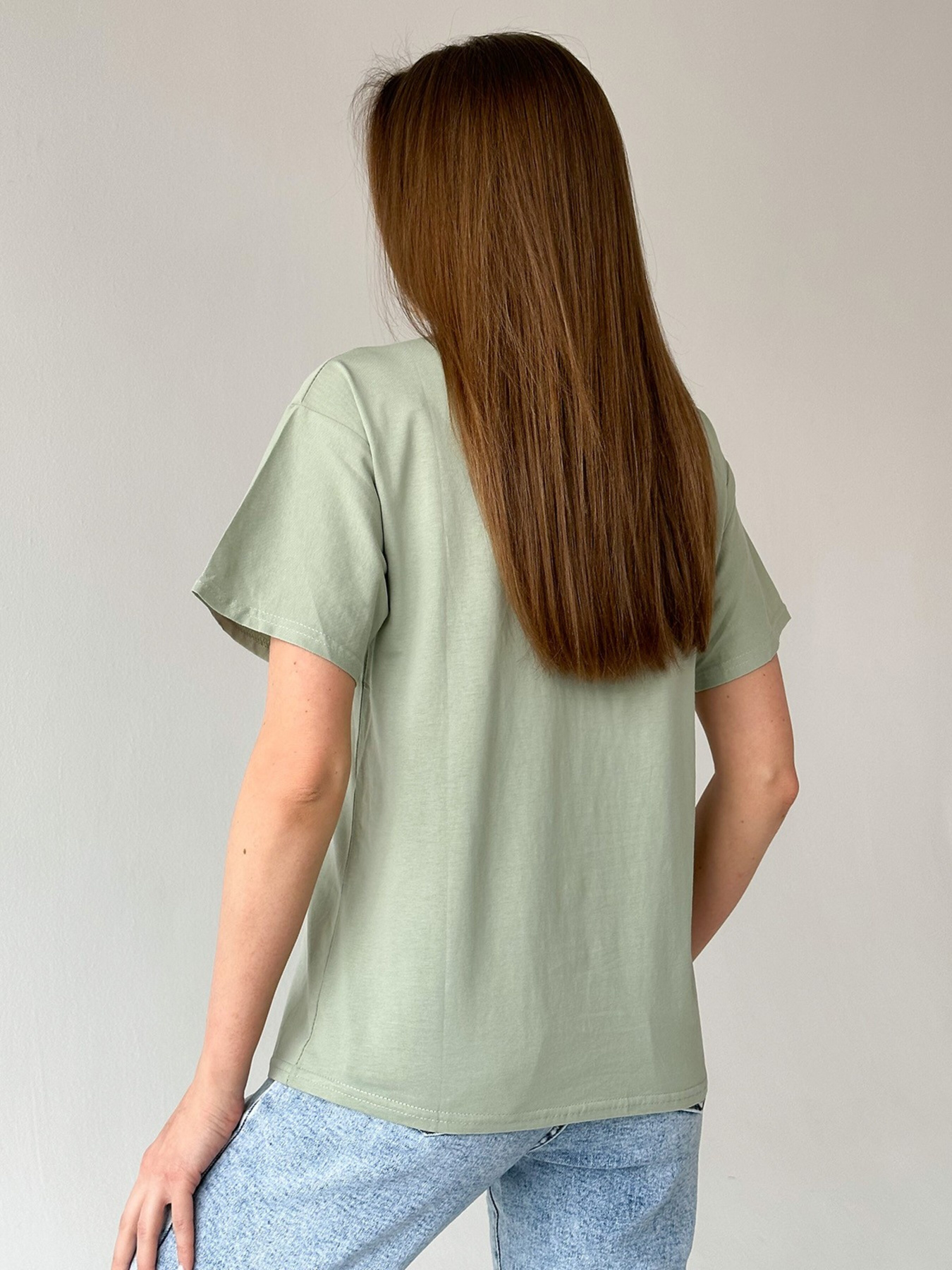 Футболка ISSA Plus модель WN20-421_olive Фото