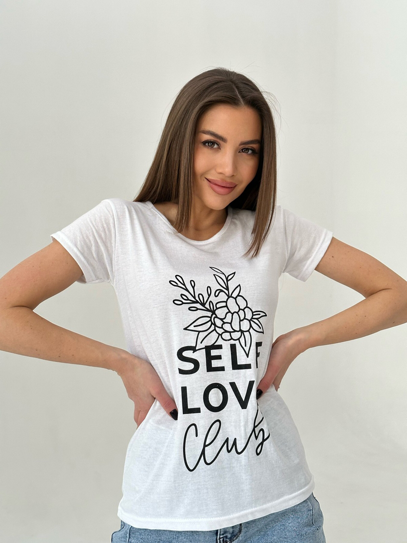 Футболка ISSA Plus модель WN20-422_white Фото