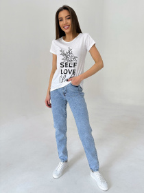 Футболка ISSA Plus модель WN20-422_white Фото