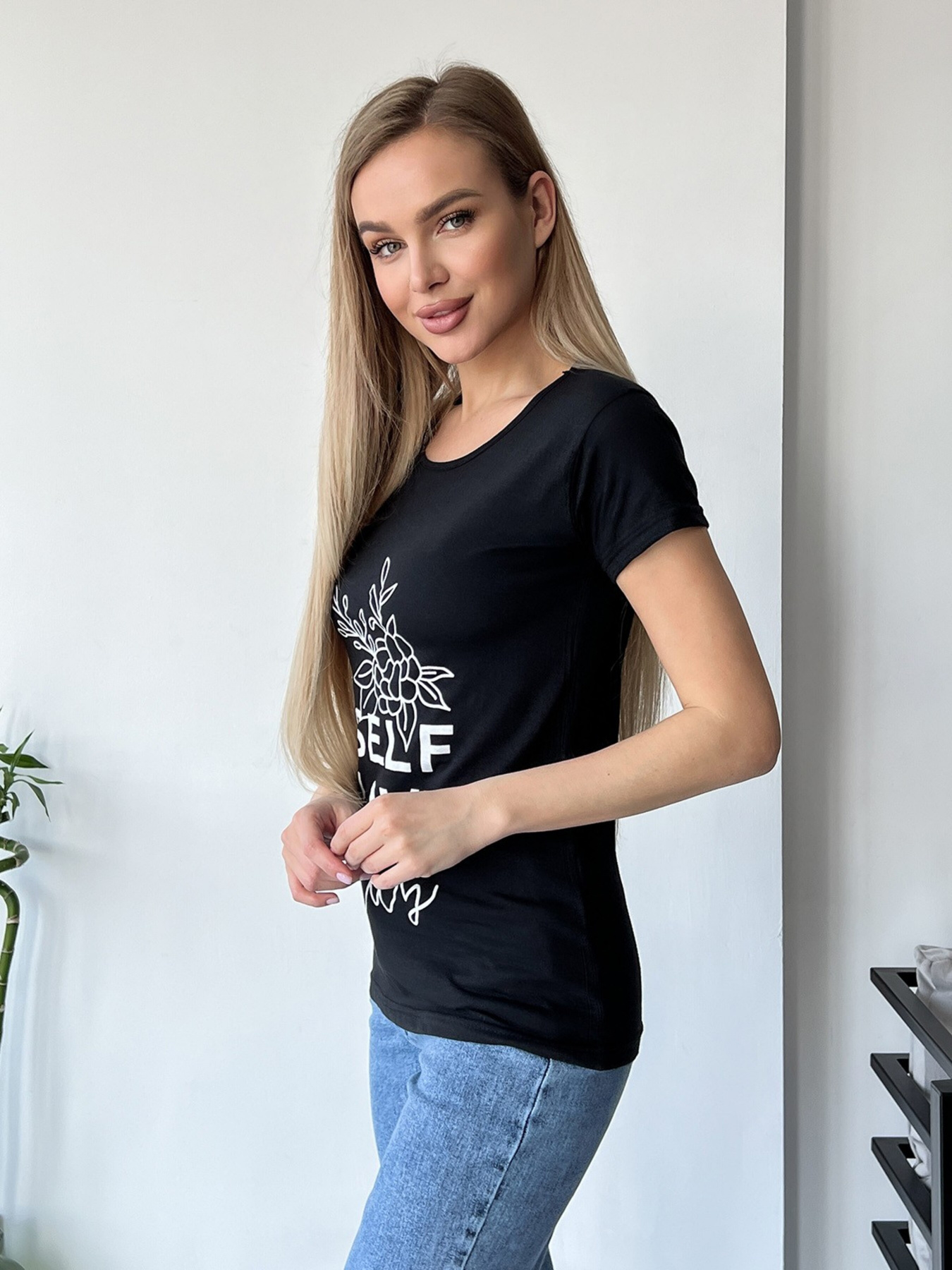 Футболка ISSA Plus модель WN20-422_black Футболка ISSA Plus модель WN20-422_black Фото