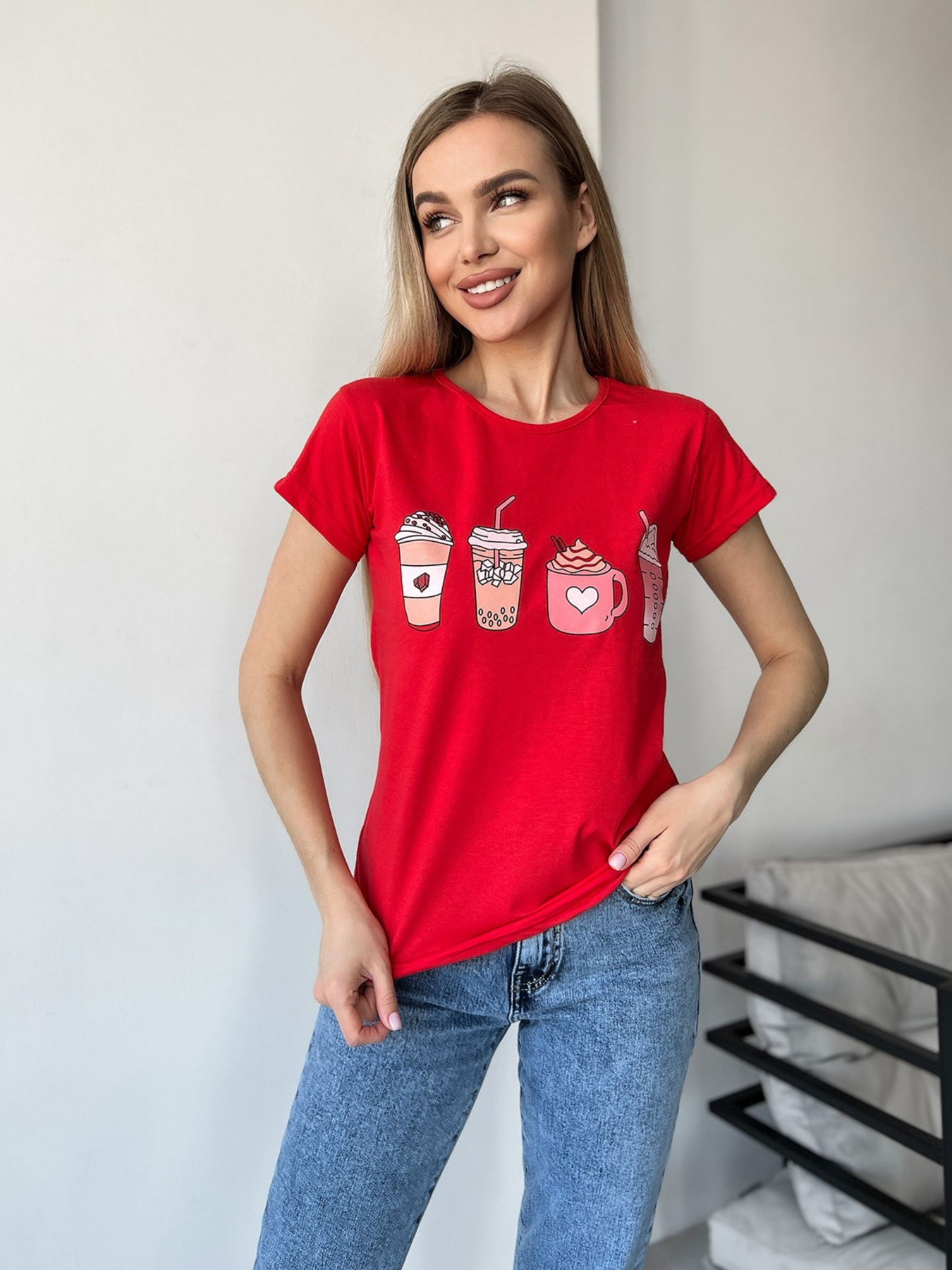 Футболка ISSA Plus модель WN20-423_red Фото