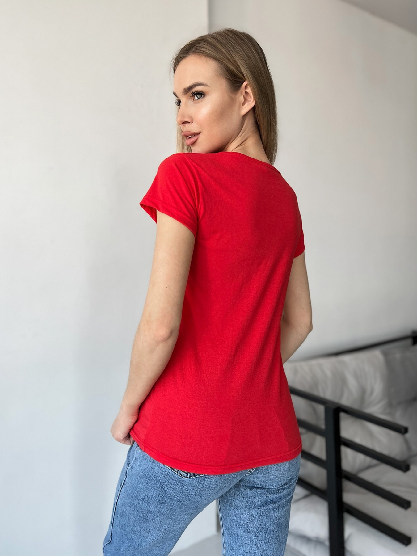 Футболка ISSA Plus модель WN20-423_red Футболка ISSA Plus модель WN20-423_red Фото