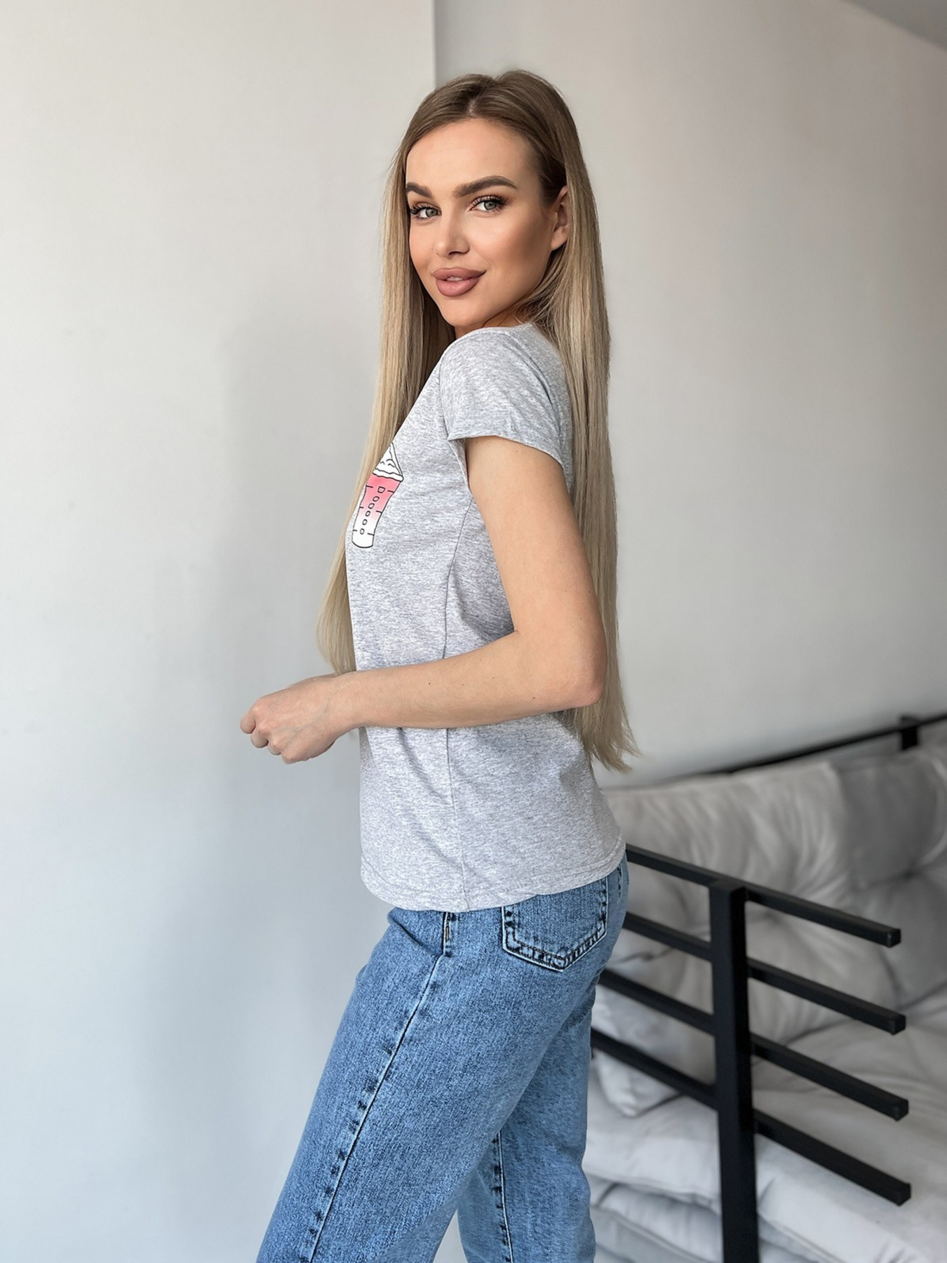 Футболка ISSA Plus модель WN20-423_grey Фото