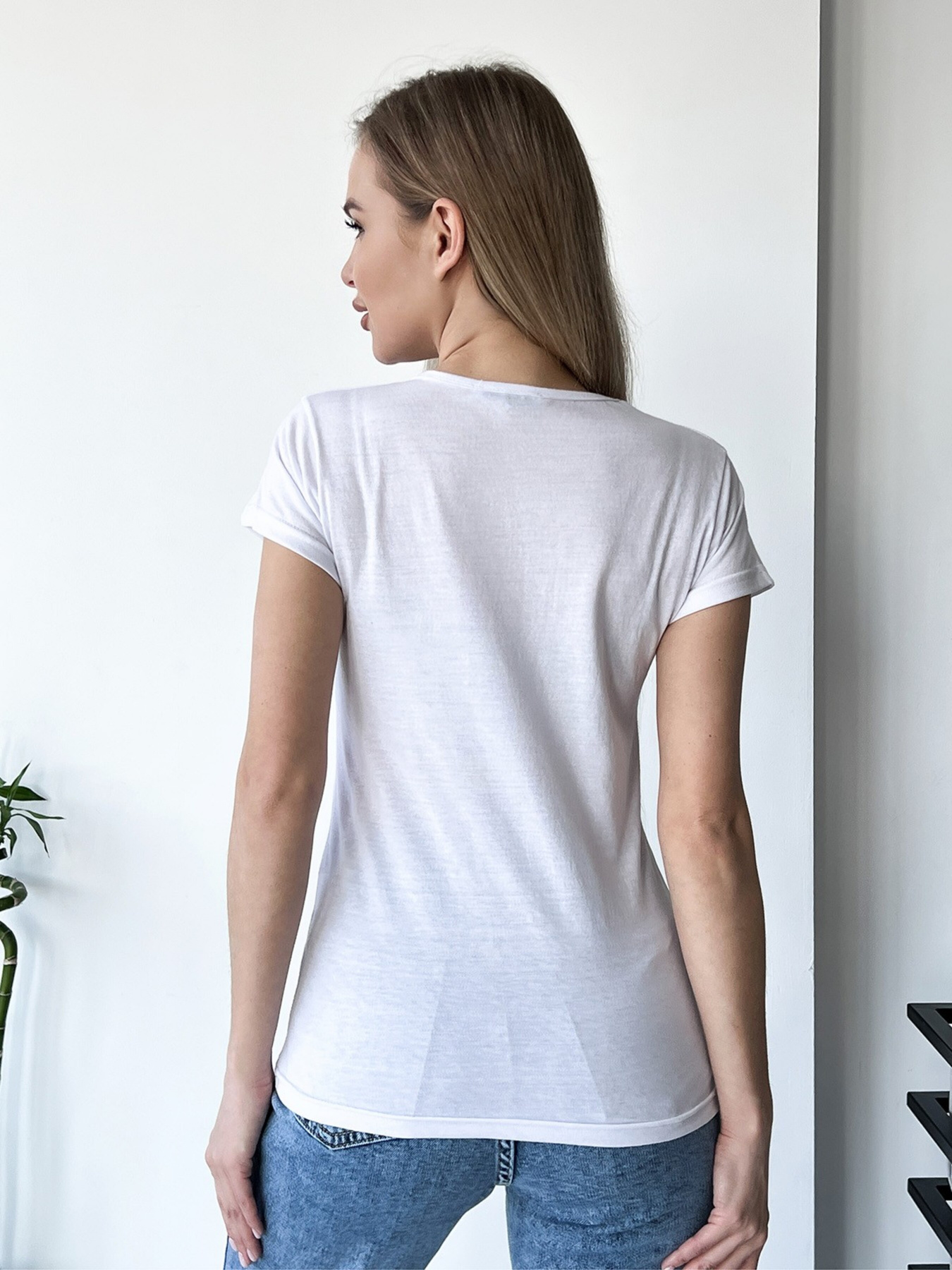 Футболка ISSA Plus модель WN20-424_white Фото