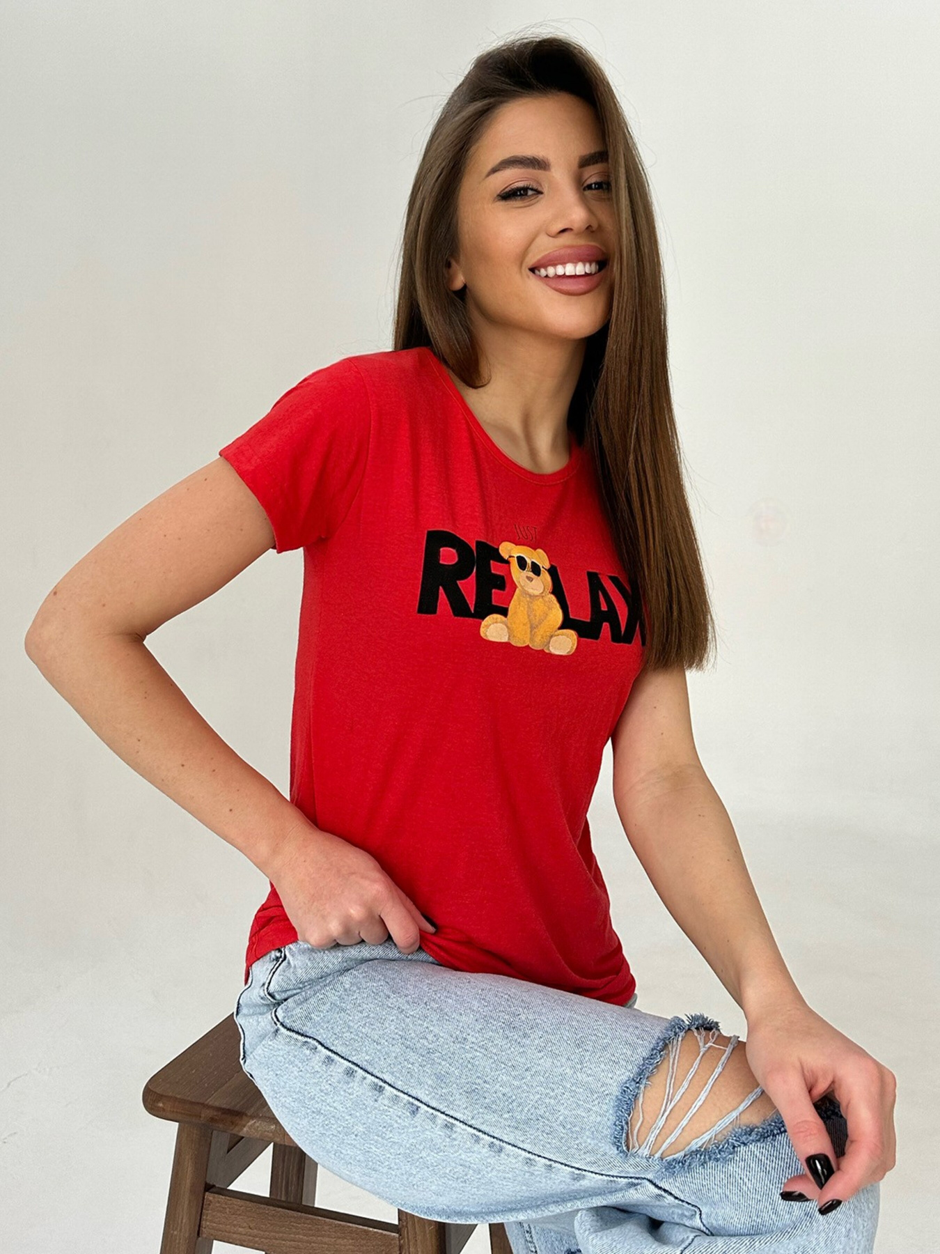 Футболка ISSA Plus модель WN20-424_red Фото