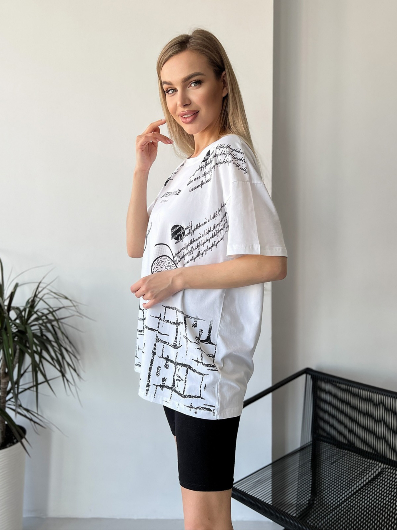 Футболка ISSA Plus модель WN20-425_white Фото