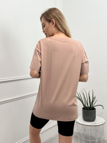 Футболка ISSA Plus модель WN20-426_beige Фото