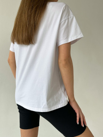 Футболка ISSA Plus модель WN20-426_white Фото