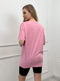 Футболка ISSA Plus модель WN20-426_pink Фото