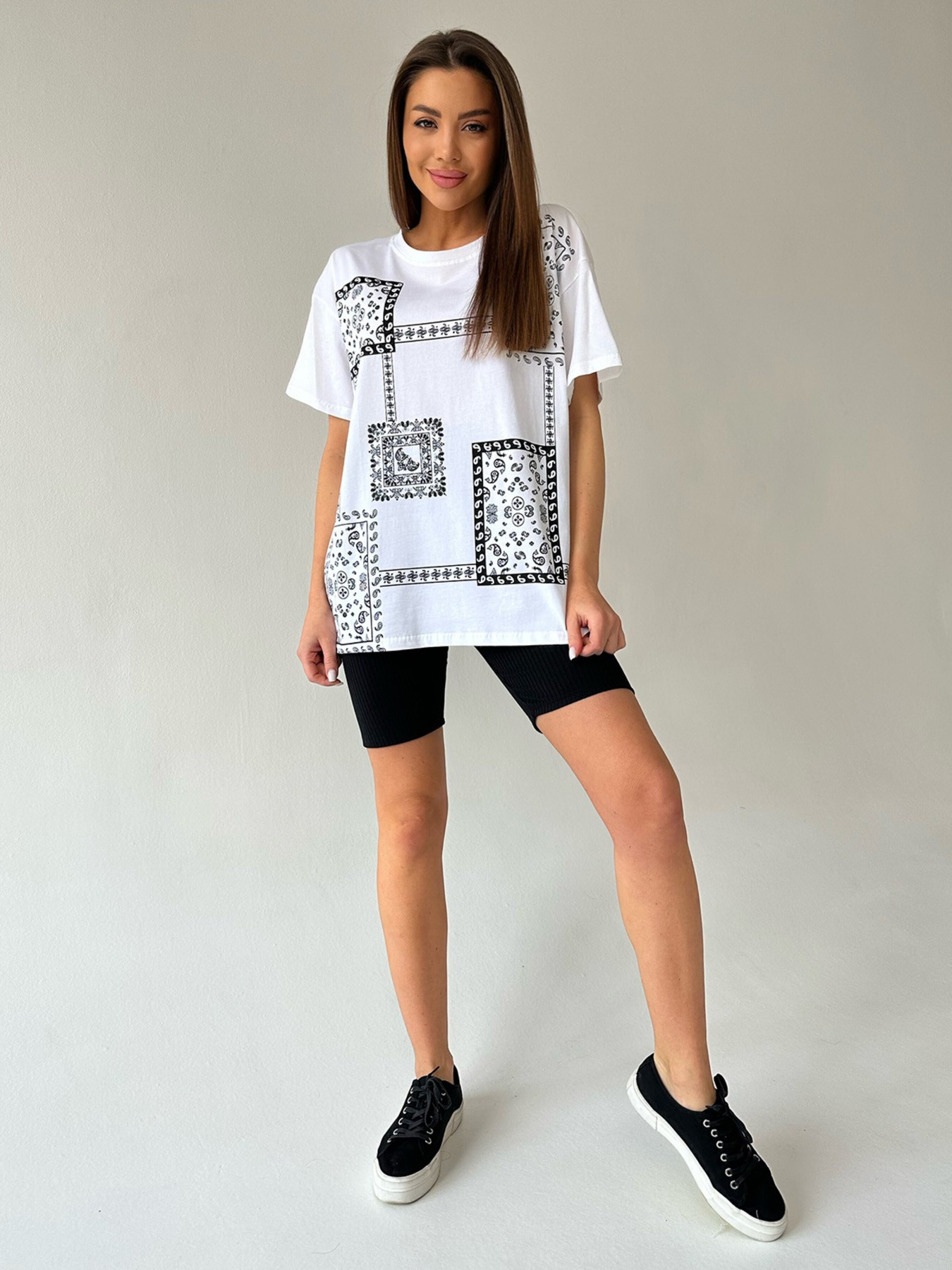 Футболка ISSA Plus модель WN20-427_white Фото