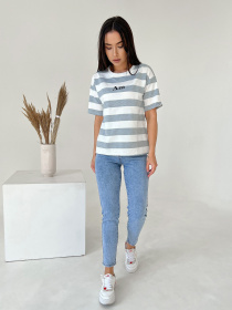 Футболка ISSA Plus модель WN20-429_grey Фото