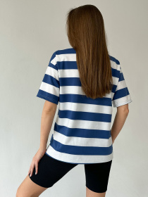 Футболка ISSA Plus модель WN20-429_blue Фото