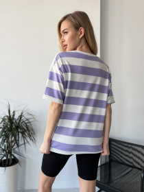 Футболка ISSA Plus модель WN20-429_lilac Фото