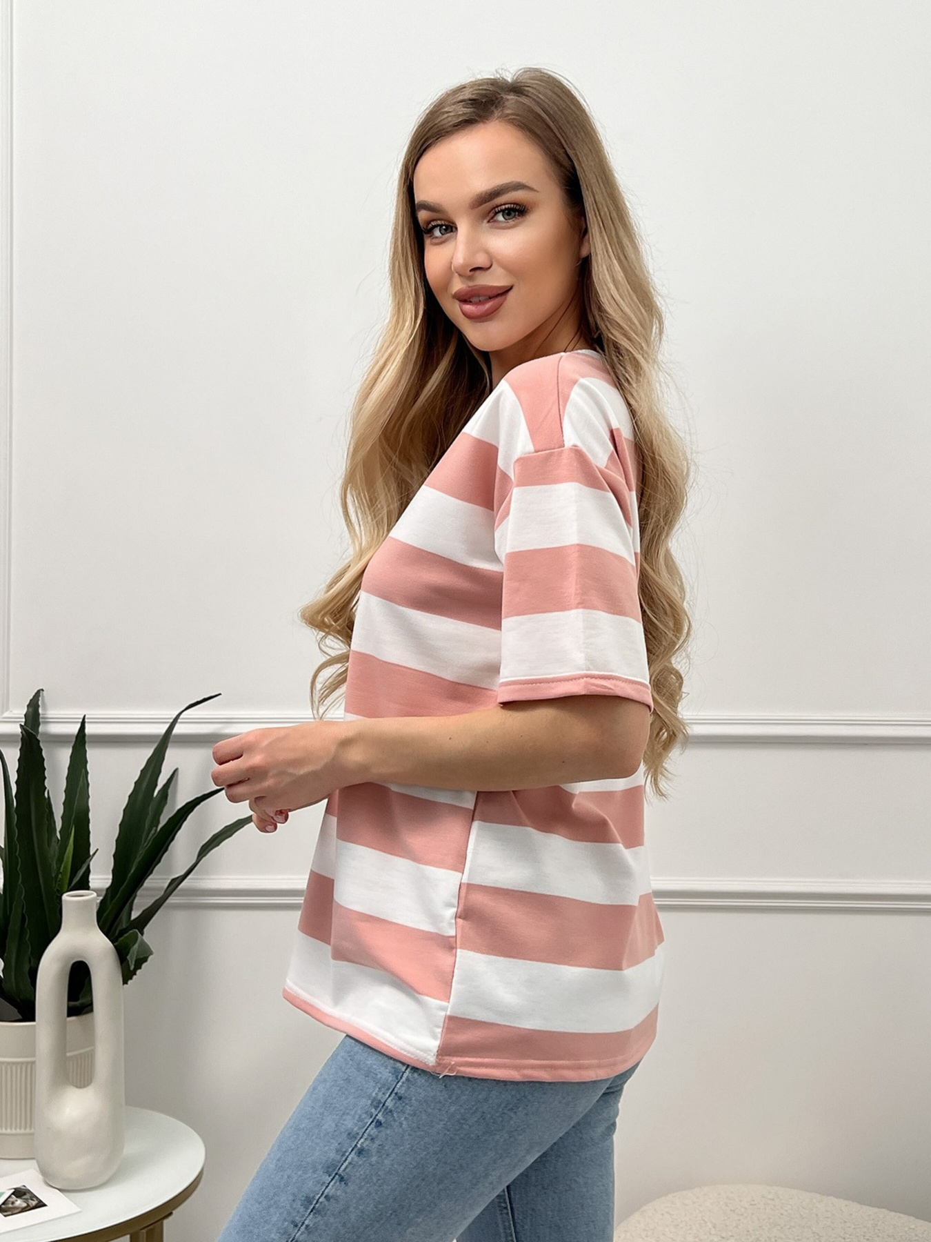 Футболка ISSA Plus модель WN20-430_pink Фото