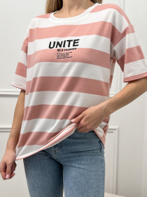 Футболка ISSA Plus модель WN20-430_pink Фото