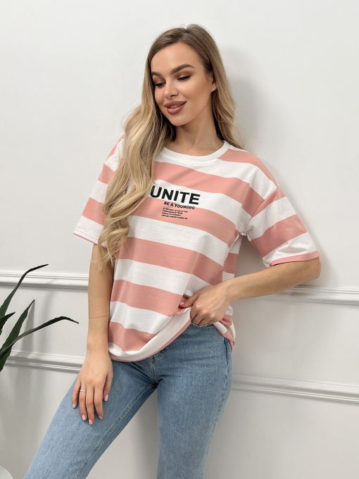 Футболка ISSA Plus модель WN20-430_pink Фото