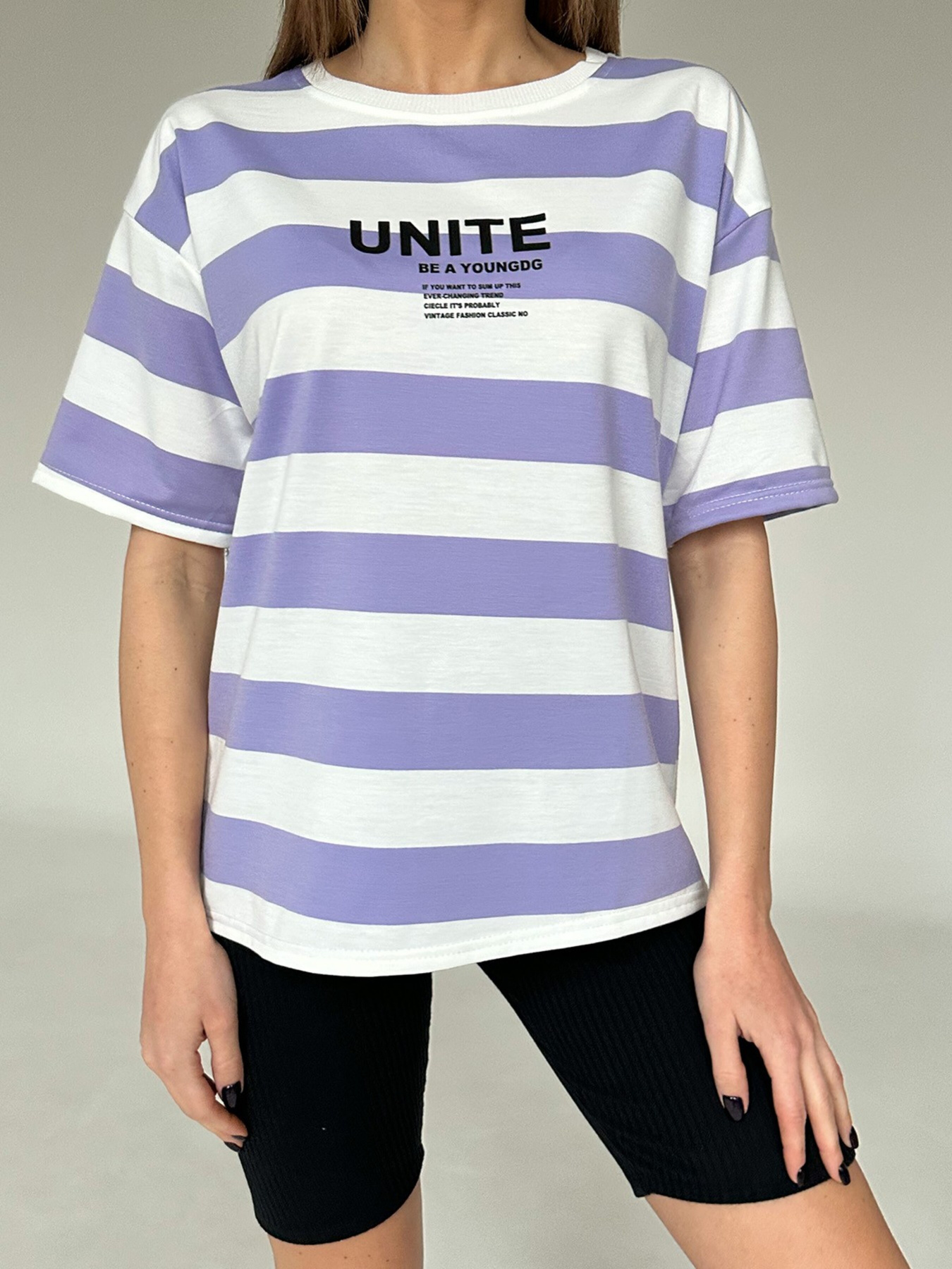 Футболка ISSA Plus модель WN20-430_lilac Фото